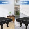 image:imageGSE Games amp Sports Expert Billiard Table Covers 789 Waterproof amp Tearproof Heavy Duty Leatherette Pool Table Cover Several Colors AvailableBlack  9ft