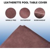 image:imageGSE Games amp Sports Expert Billiard Table Covers 789 Waterproof amp Tearproof Heavy Duty Leatherette Pool Table Cover Several Colors AvailableBrown  7ft