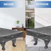 image:imageGSE Games amp Sports Expert Billiard Table Covers 789 Waterproof amp Tearproof Heavy Duty Leatherette Pool Table Cover Several Colors AvailableGrey  7ft