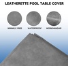 image:imageGSE Games amp Sports Expert Billiard Table Covers 789 Waterproof amp Tearproof Heavy Duty Leatherette Pool Table Cover Several Colors AvailableGrey  7ft