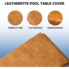 image:imageGSE Games amp Sports Expert Billiard Table Covers 789 Waterproof amp Tearproof Heavy Duty Leatherette Pool Table Cover Several Colors AvailableRusset  9ft