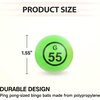 image:imageGSE Games amp Sports Expert Bingo Balls  Ping Pong Size Balls for Large Bingo Cage Bingo Calling Balls for Parties Prize Raffles Family Game NightsMulticolor Balls  Single Numbered