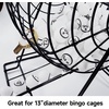image:imageGSE Games amp Sports Expert Bingo Balls  Ping Pong Size Balls for Large Bingo Cage Bingo Calling Balls for Parties Prize Raffles Family Game NightsWhite Balls  Single Numbered