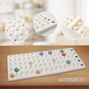 image:imageGSE Games amp Sports Expert Bingo Master Board for 78 Balls White Calling Board for Bingo Game Great for Parties Large Groups Family Game NightsWhite