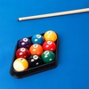 image:imageGSE Games amp Sports Expert Black Plastic Billiard Pool Ball 8Ball Triangle Racks  9Ball Diamond Pool Ball Racks Fit Standard 214 Billiard Pool BallsTriangle  Diamond Racks