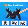 image:imageGSE Games amp Sports Expert Black Plastic SlipOn Bridge Portable Moosehead Bridge Head Pool Billiard Cue Bridge Head Billiard Pool Cue Accessories for Pool Table1Pack