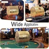 image:imageGSE Games amp Sports Expert Brass Raffle Ticket Drum Gold Spinning Raffle Cage Lottery Drawing Box for Raffles Giveaways Fundraisers and Events Available in Small Medium Large JumboJumbo  Holds 15 000 Tickets