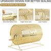 image:imageGSE Games amp Sports Expert Brass Raffle Ticket Drum Gold Spinning Raffle Cage Lottery Drawing Box for Raffles Giveaways Fundraisers and Events Available in Small Medium Large JumboLarge  Holds 10 000 Tickets
