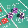 image:imageGSE Games amp Sports Expert Casino Dice Game AAA Grade 19mm Pro Vegas Style Craps Dice Set of 5 with Razor Sharp Edges amp Matching Serialized Numbers for RPG Dice Stacking Yahtzee Dice GamesPurple