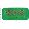 image:imageGSE Games amp Sports Expert Casino Texas Holdem Poker Tabletop Layout Mat NonSlip Rubber Texas Holdem Table Top for FamilyFriends Parties Casino NightRoulette Layout Mat