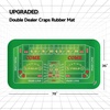 image:imageGSE Games amp Sports Expert Casino Texas Holdem Poker Tabletop Layout Mat NonSlip Rubber Texas Holdem Table Top for FamilyFriends Parties Casino NightTwin Craps Layout Mat