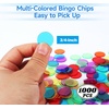 image:imageGSE Games amp Sports Expert Complete Bingo Game Set with 50 Bingo Cards 500 Chips Calling Cards Deck Party Fun Game for Adults Seniors Family Gatherings Classroom Activities Large Groups100 Cards  1000 Chips Set