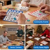image:imageGSE Games amp Sports Expert Complete Bingo Game Set with 50 Bingo Cards 500 Chips Calling Cards Deck Party Fun Game for Adults Seniors Family Gatherings Classroom Activities Large Groups100 Cards  1000 Chips Set