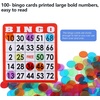 image:imageGSE Games amp Sports Expert Complete Bingo Game Set with 50 Bingo Cards 500 Chips Calling Cards Deck Party Fun Game for Adults Seniors Family Gatherings Classroom Activities Large Groups100 Cards  1000 Chips Set