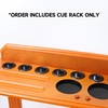 image:imageGSE Games amp Sports Expert CornerStyle Floor Stand Billiard Pool Cue Racks with Score Counters Holds Pool Cue Sticks Balls Set Ball RacksOak