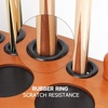 image:imageGSE Games amp Sports Expert CornerStyle Floor Stand Billiard Pool Cue Racks with Score Counters Holds Pool Cue Sticks Balls Set Ball RacksOak