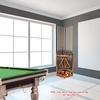 image:imageGSE Games amp Sports Expert CornerStyle Floor Stand Billiard Pool Cue Racks with Score Counters Holds Pool Cue Sticks Balls Set Ball RacksOak