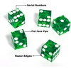 image:imageGSE Games amp Sports Expert Craps Table Top Game Set Including A Craps Layout Felt 5 Casino Dice and A Craps ONOff Button for Craps Games Casino GamesGreen