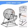 image:imageGSE Games amp Sports Expert Deluxe Bingo Game Set with Large Bingo Cage Masterboard 78 Balls 50 Game Cards and 500 Chips for Friend Parties Family Game NightJumbo Black Set
