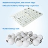 image:imageGSE Games amp Sports Expert Deluxe Bingo Game Set with Large Bingo Cage Masterboard 78 Balls 50 Game Cards and 500 Chips for Friend Parties Family Game NightExtra Large Set