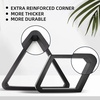image:imageGSE Games amp Sports Expert Deluxe Heavy Duty Solid Wood Billiard 8Ball Triangle  9Ball Diamond Pool Ball Racks for 214 Pool Balls Billiards AccessoriesBlack