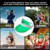 image:imageGSE Games amp Sports Expert Green Poker Dealer Visor Bingo Game Hats Casino Dealer Hat for MenWomen 10Pack