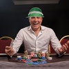 image:imageGSE Games amp Sports Expert Green Poker Dealer Visor Bingo Game Hats Casino Dealer Hat for MenWomen 10Pack