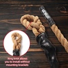 image:imageGSE Games amp Sports Expert Gym Climbing Rope Polyester Workout Rope for IndoorOutdoor and Home Workouts Great for Climbing Exercises Strength Training  15 FeetSisal