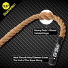 image:imageGSE Games amp Sports Expert Gym Climbing Rope Polyester Workout Rope for IndoorOutdoor and Home Workouts Great for Climbing Exercises Strength Training  15 FeetSisal