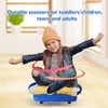 image:imageGSE Games amp Sports Expert Gym Floor Scooter Board with Handles Sitting Scooter for Kids Indoor Play Equipment Fun Scoot Board with NonMarring Plastic Casters for ChildrenPurple