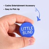 image:imageGSE Games amp Sports Expert Little Blind Big Blind Missed Blind Kill Reserved Dealer Button  Set of 6 Casino Texas Holdem Poker Button for Gambling Card Games