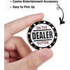 image:imageGSE Games amp Sports Expert Metal Small Blind Big Blind Dealer Button  Set of 3 Professional Texas Holdem Poker Button for Gambling Card Games Poker Nights Tournaments