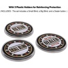 image:imageGSE Games amp Sports Expert Metal Small Blind Big Blind Dealer Button  Set of 3 Professional Texas Holdem Poker Button for Gambling Card Games Poker Nights Tournaments