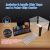 image:imageGSE Games amp Sports Expert Poker Chip Case 600pcs1000pcs Acrylic Poker Chip Case  Casino Acrylic Poker Chips Carrier with Poker Chip Trays600ct Chips Carrier wChip Trays
