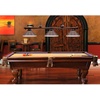 image:imageGSE Games amp Sports Expert Pool Table Light Hanging Billiard Light for 7ft8ft Pool Tables with 3 Metal Lamp Shades for Billiards Room Oil Rubbed BronzeOilRubbed Bronze