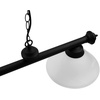 image:imageGSE Games amp Sports Expert Pool Table Light Hanging Billiard Light for 7ft8ft Pool Tables with 3 Metal Lamp Shades for Billiards Room Oil Rubbed BronzeWhite Glass