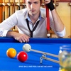image:imageGSE Games amp Sports Expert Portable Billiards Bridge Head Pool Cue Stick with Brass Metal Screwon Billiard Bridge Head Pool Cue Accessory for Pool TableBridge Stick  Bridge Head