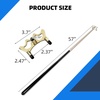 image:imageGSE Games amp Sports Expert Portable Billiards Bridge Head Pool Cue Stick with Brass Metal Screwon Billiard Bridge Head Pool Cue Accessory for Pool TableBridge Stick  Bridge Head