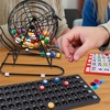image:imageGSE Games amp Sports Expert Professional Bingo Game Set with Jumbo Extra Large Bingo Cage Masterboard Ping Pong Size Balls for Adults Large Groups Bingo Halls Parties or Game NightDeluxe Large Set