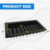 image:imageGSE Games amp Sports Expert Professional Casino Poker Table Chips Tray Las Vegas Style Dealer Table Chips Holder for Poker Chips9 Rows  Holds 450 Chips