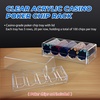 image:imageGSE Games amp Sports Expert Professional Poker Chip Tray Casino Grade Poker Chip Rack Each Holds 100 ChipsChip Tray with Lid  1 Pack