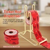 image:imageGSE Games amp Sports Expert Raffle Ticket Dispenser Raffle Tickets Roll Tumbler for Single or Double Roll Raffle Tickets Lotteries Sweepstakes Charity Auctions 2Pack2pack Ticket Dispenser