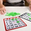 image:imageGSE Games amp Sports Expert Red Bingo Chips 500 Pieces 34Inch HighContrast Transparent Counting Chips for Bingo Games PartiesGreen