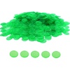 image:imageGSE Games amp Sports Expert Red Bingo Chips 500 Pieces 34Inch HighContrast Transparent Counting Chips for Bingo Games PartiesGreen