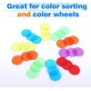 image:imageGSE Games amp Sports Expert Red Bingo Chips 500 Pieces 34Inch HighContrast Transparent Counting Chips for Bingo Games PartiesMulticolor