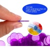 image:imageGSE Games amp Sports Expert Red Bingo Chips 500 Pieces 34Inch HighContrast Transparent Counting Chips for Bingo Games PartiesPurple