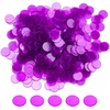 image:imageGSE Games amp Sports Expert Red Bingo Chips 500 Pieces 34Inch HighContrast Transparent Counting Chips for Bingo Games PartiesPurple