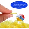 image:imageGSE Games amp Sports Expert Red Bingo Chips 500 Pieces 34Inch HighContrast Transparent Counting Chips for Bingo Games PartiesYellow