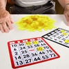 image:imageGSE Games amp Sports Expert Red Bingo Chips 500 Pieces 34Inch HighContrast Transparent Counting Chips for Bingo Games PartiesYellow