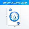image:imageGSE Games amp Sports Expert Reusable Bingo Calling Cards with Plastic Coated 35x25 Poker Size Bingo Game Cards DeckPoker Size